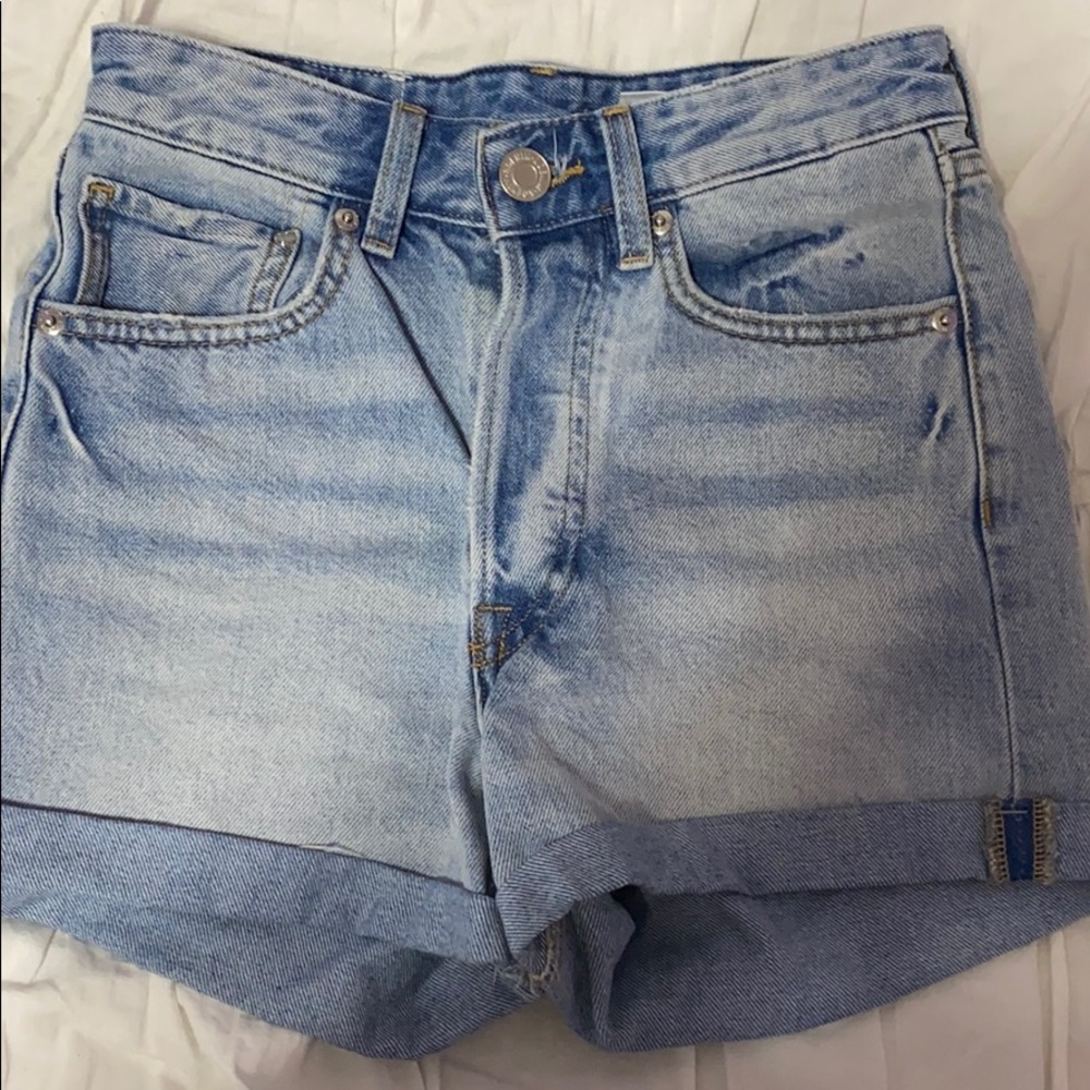 Thrifted High Waisted Mom Jean Shorts